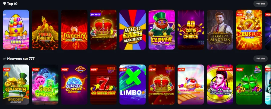 Casino en ligne france