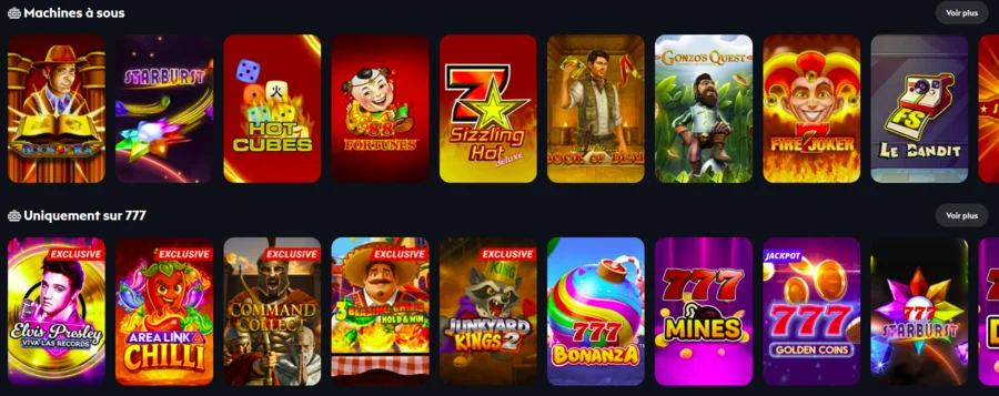 Nouveau casino en ligne